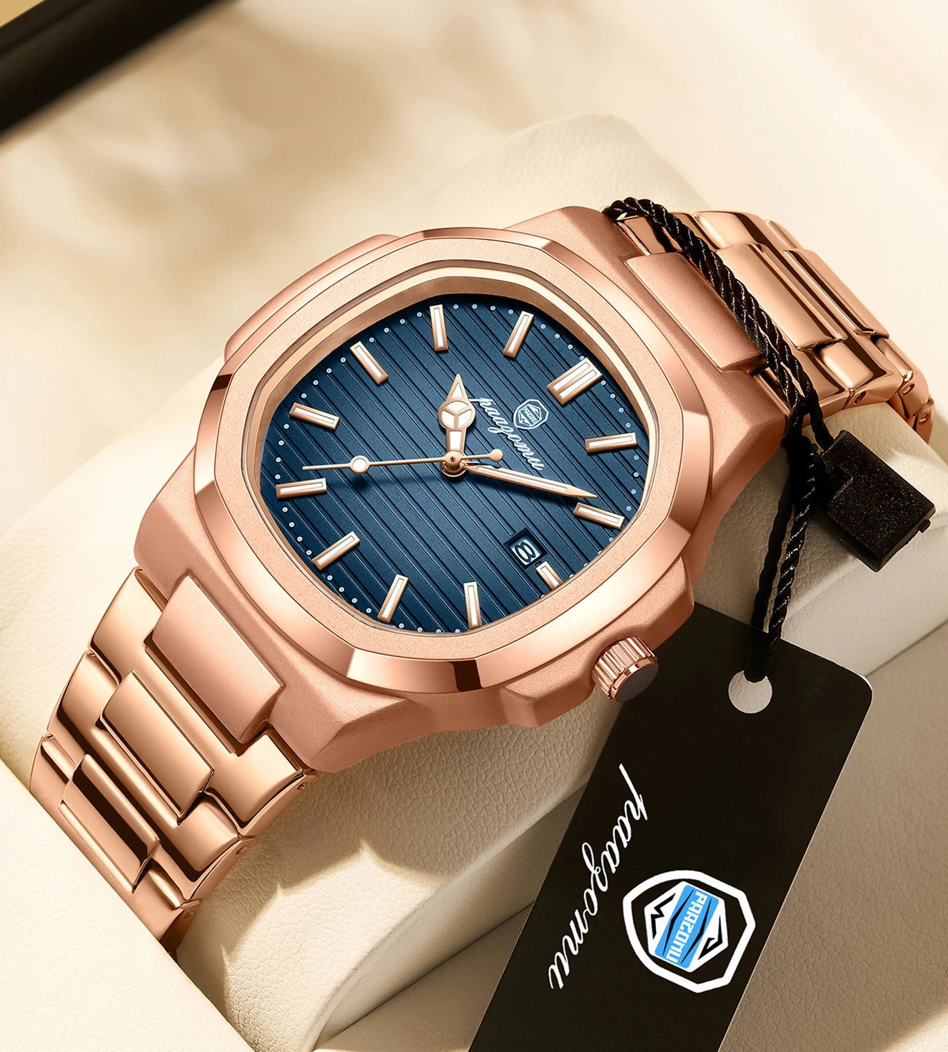 Relógio Wsb de Luxo Masculino Inoxidável