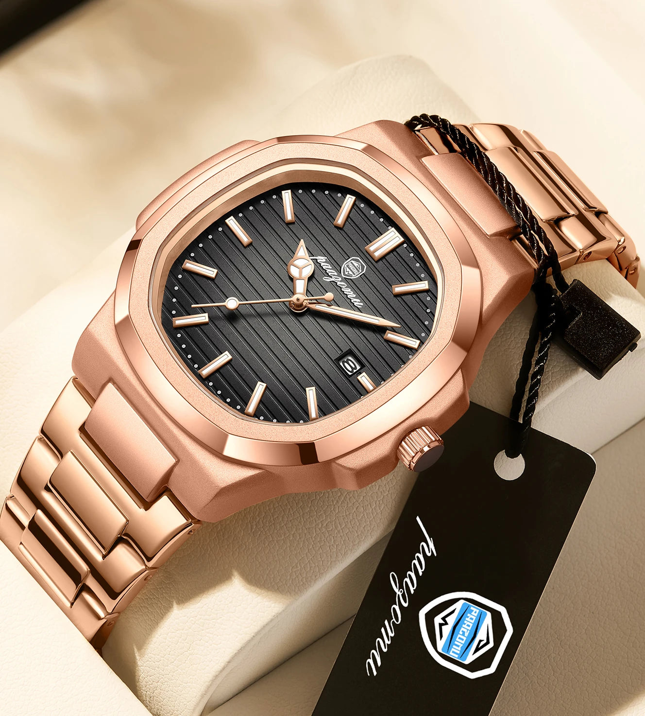 Relógio Wsb de Luxo Masculino Inoxidável
