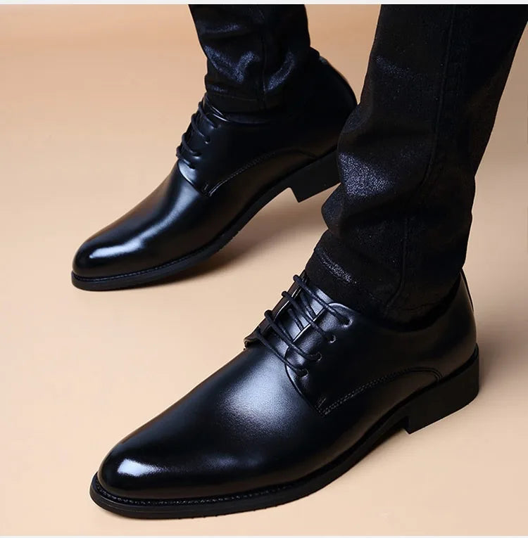 Sapato Wsb de Couro Casual Mens