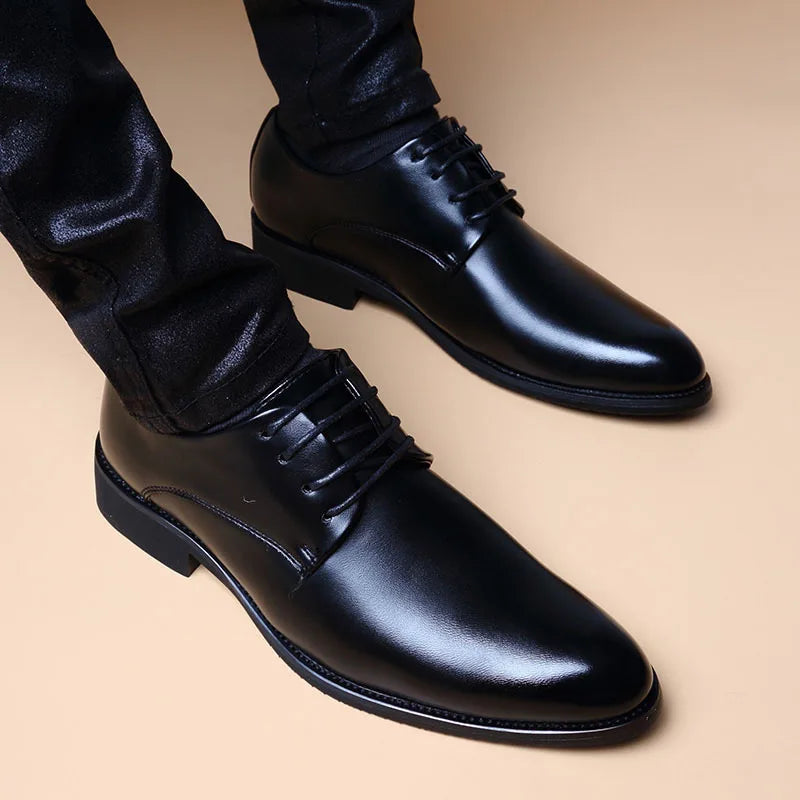 Sapato Wsb de Couro Casual Mens