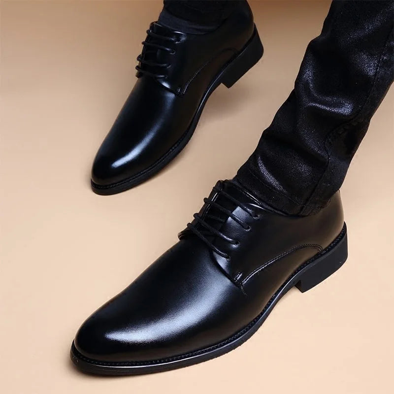 Sapato Wsb de Couro Casual Mens