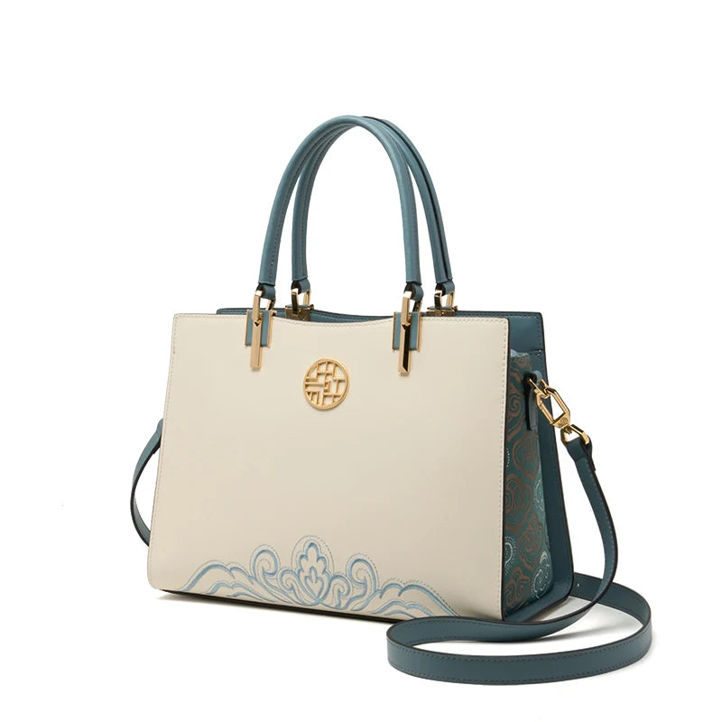 Bolsa Wsb de Couro High End Para Mulheres