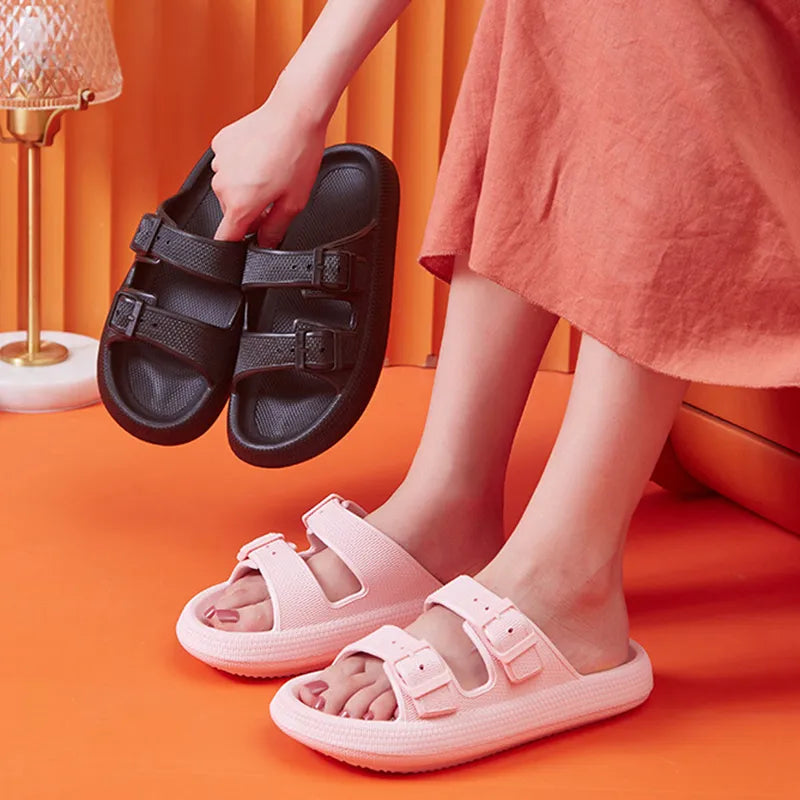 Sandália Wsb Eva Nuvem Moda Fivela