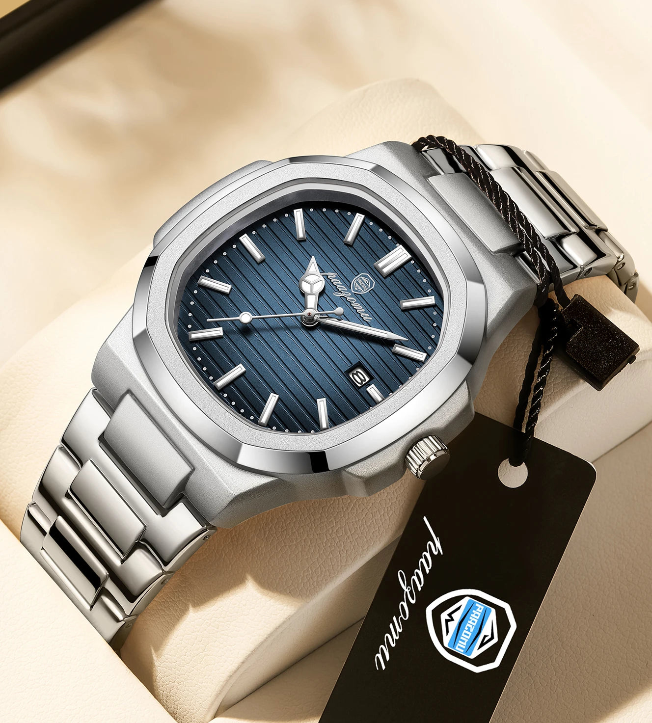 Relógio Wsb de Luxo Masculino Inoxidável