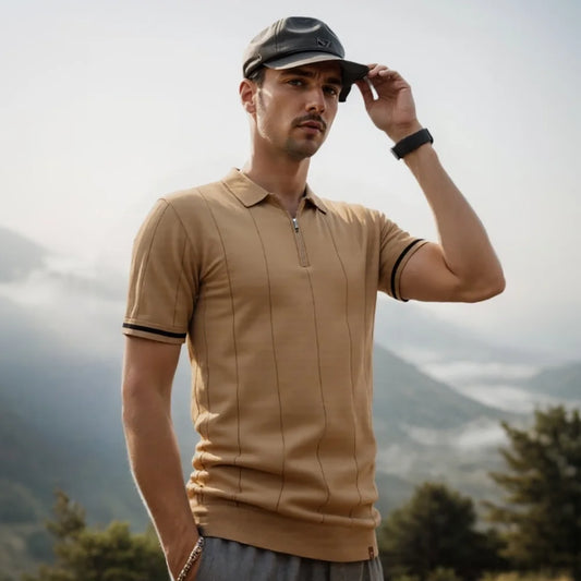 Camisa Polo Esportiva Ziper Man