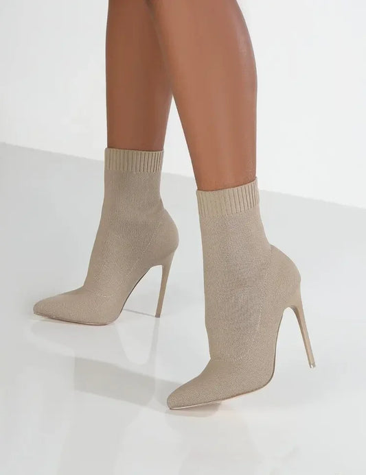 Bota Tendência Bico pontiagudo