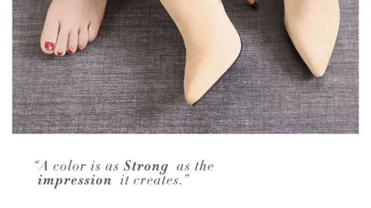 Bota Curto -Sapato Salto Ato