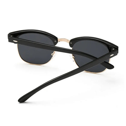 Óculos Wsb de sol vintage polarizados para homens