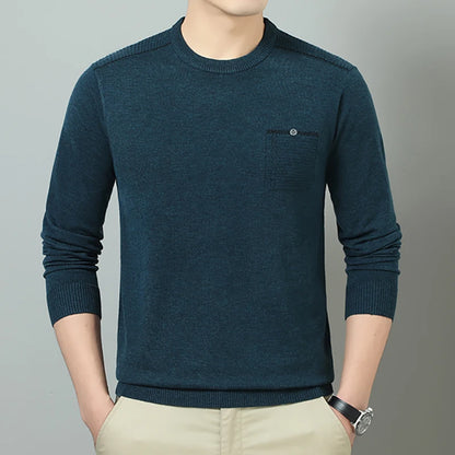 Suéter Masculino anti-Pilling