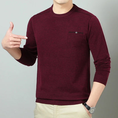 Suéter Masculino anti-Pilling