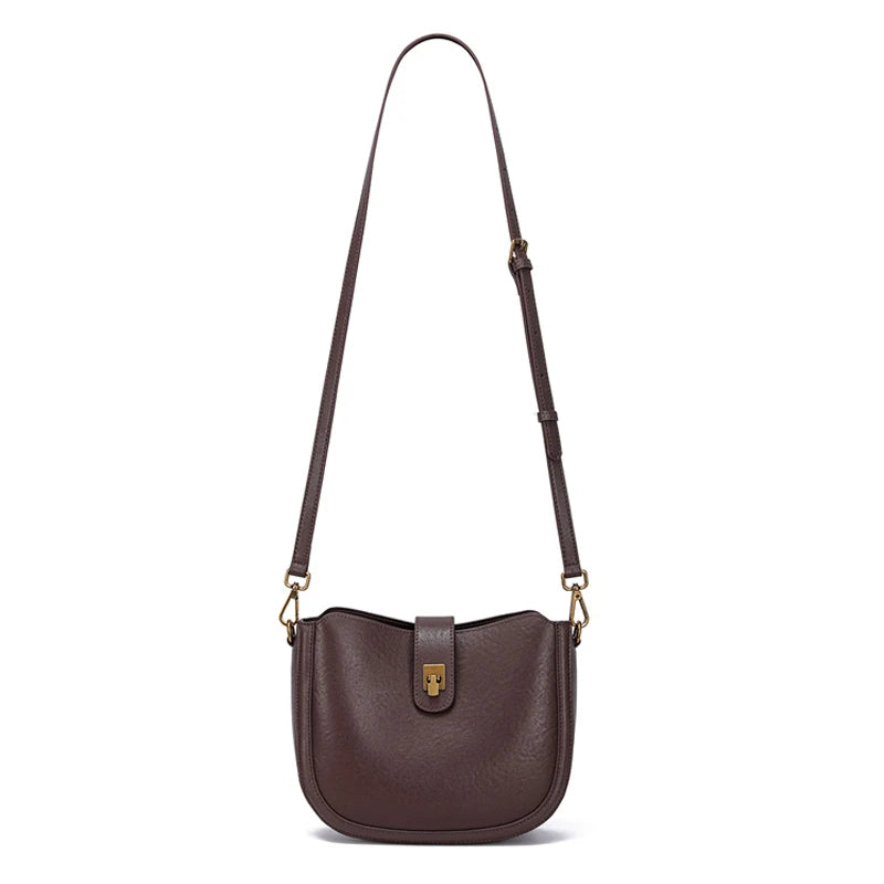 Bolsa de Ombro Couro Natural