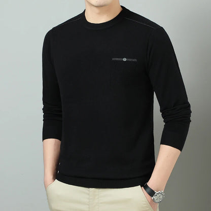 Suéter Masculino anti-Pilling