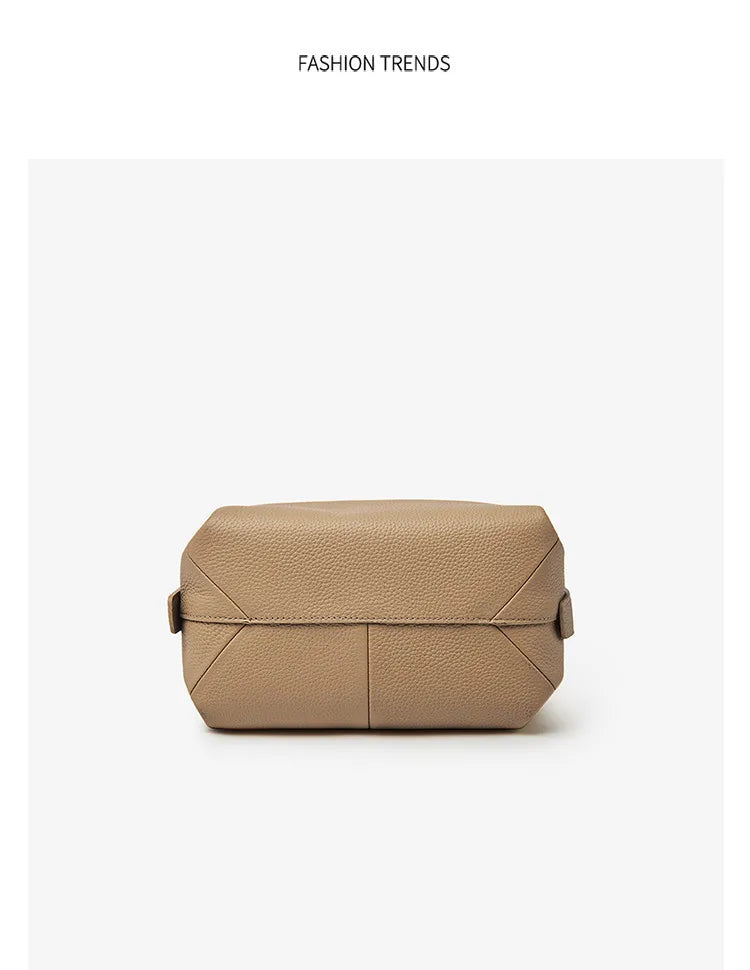 Bolsa Genuine Tote Bucket Bag