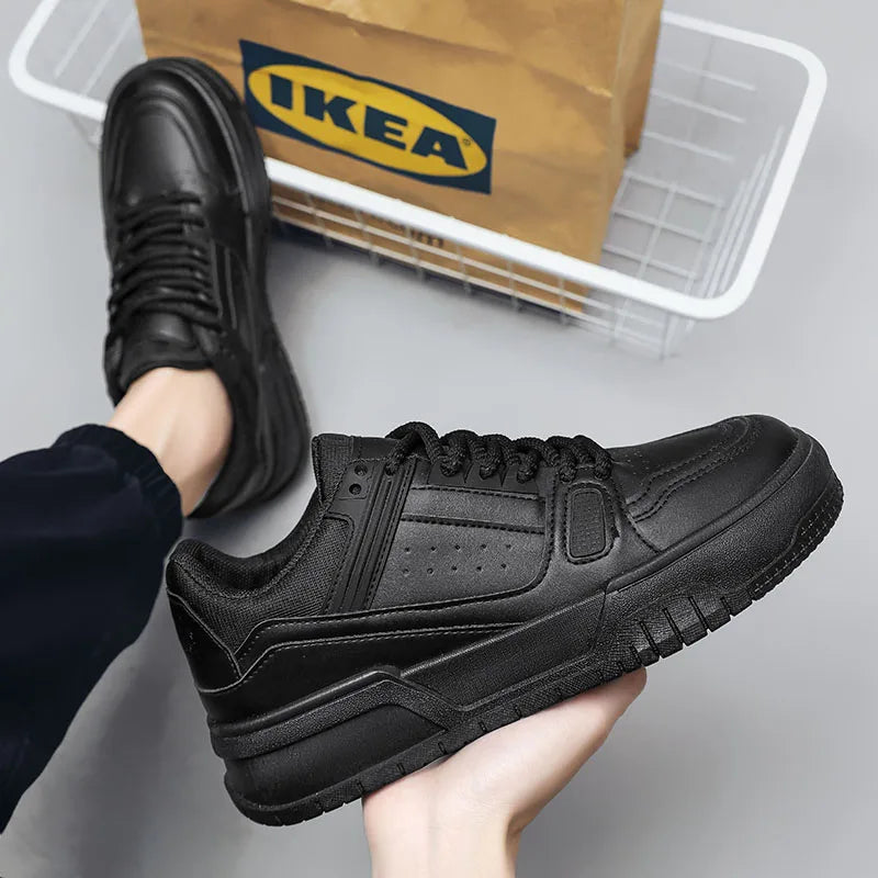 Tênis Masculino de Couro Hype