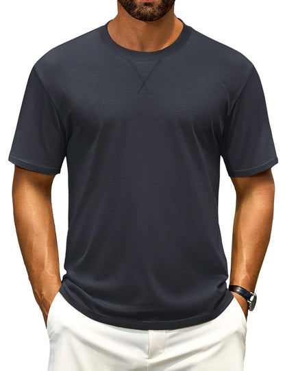 Camiseta Masculina Algodão Ombro Longo