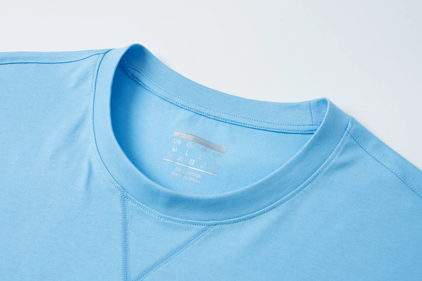 Camiseta Masculina Algodão Ombro Longo