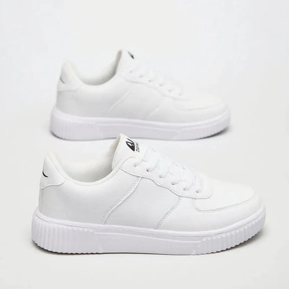 Tênis de Couro Casual conforto