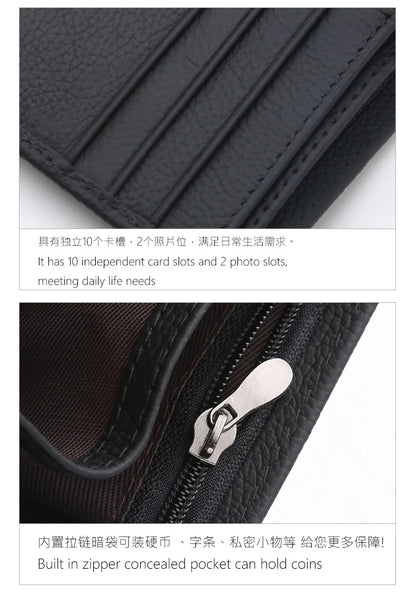 Carteira de Couro Primeira Camada