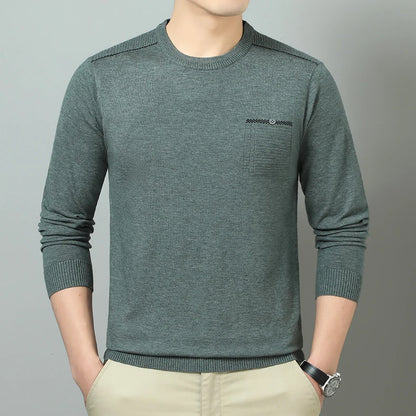 Suéter Masculino anti-Pilling