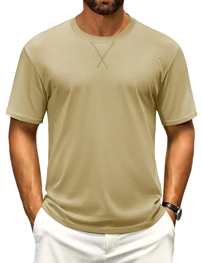 Camiseta Masculina Algodão Ombro Longo