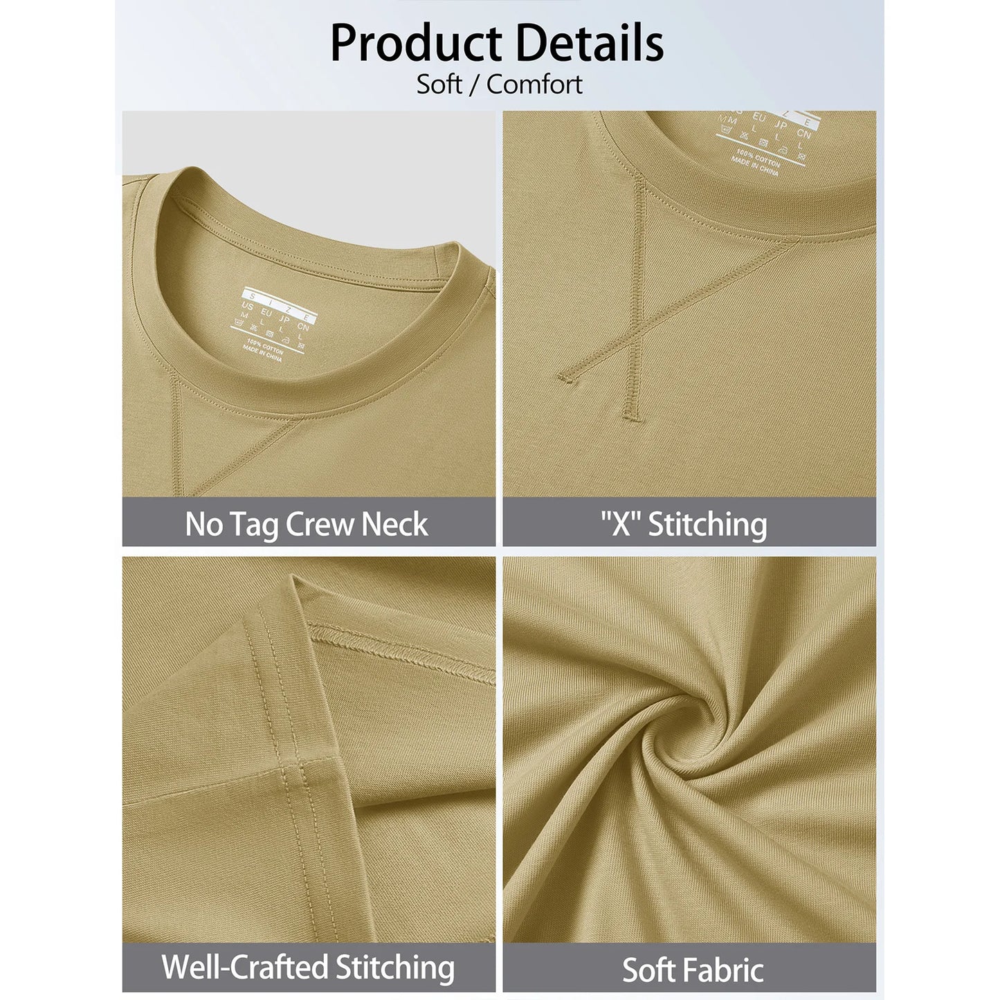 Camiseta Masculina Algodão Ombro Longo