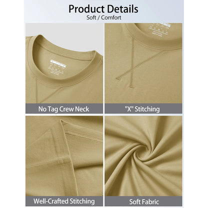Camiseta Masculina Algodão Ombro Longo