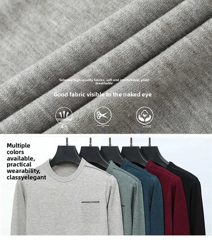 Suéter Masculino anti-Pilling