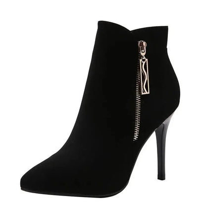 Bota Feminina de Outono -Salto Fino