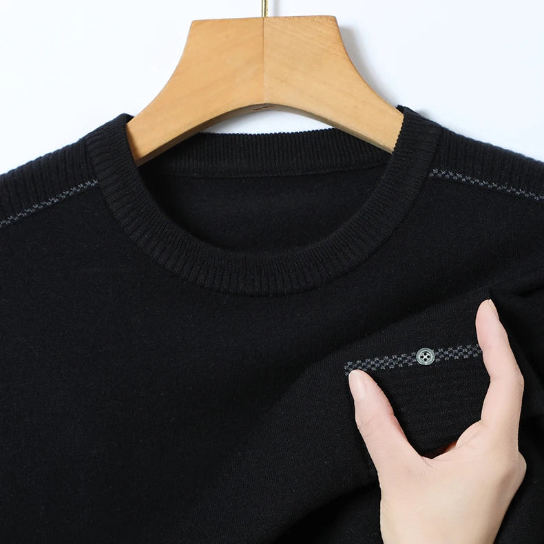 Suéter Masculino anti-Pilling