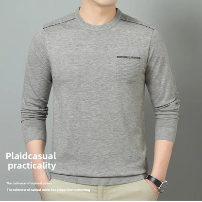 Suéter Masculino anti-Pilling