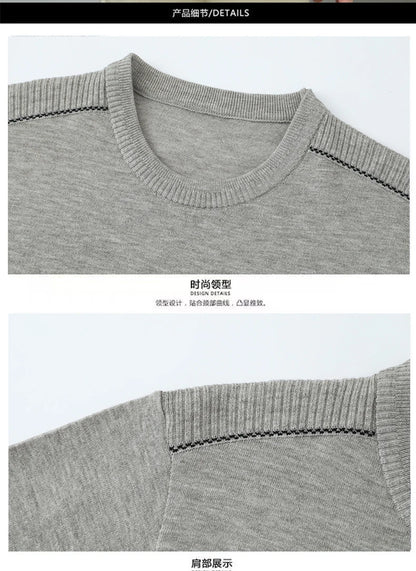 Suéter Masculino anti-Pilling