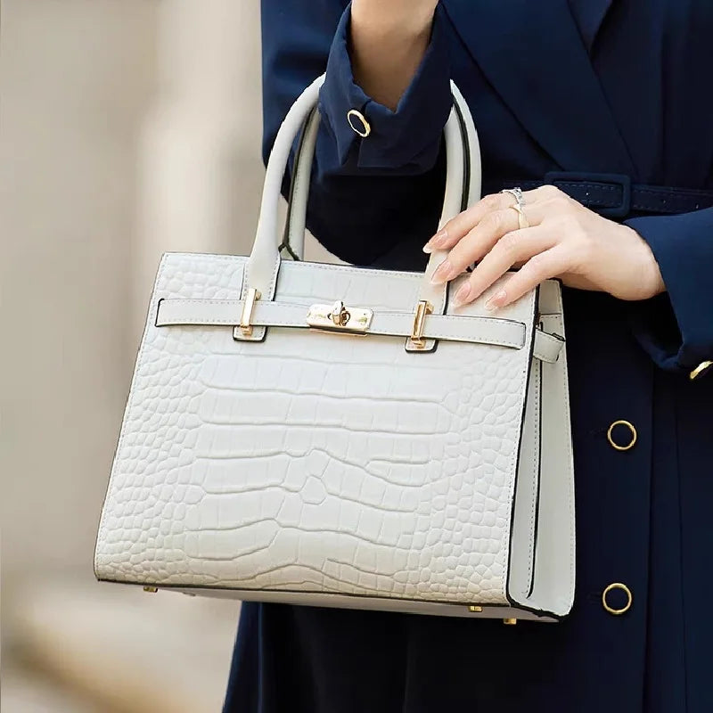 Bolsa Wsb de Couro Design Genuíno