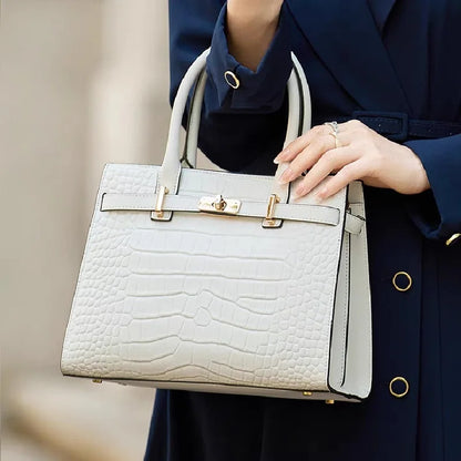 Bolsa Wsb de Couro Design Genuíno
