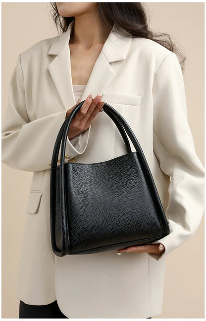 Bolsa Tote de Couro Foxen