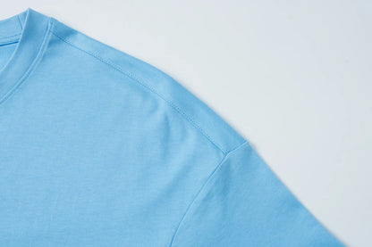 Camiseta Masculina Algodão Ombro Longo