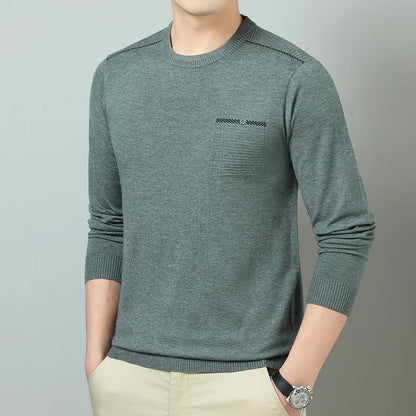 Suéter Masculino anti-Pilling