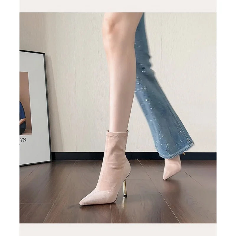 Bota Bico Pontiagudo Estiletto