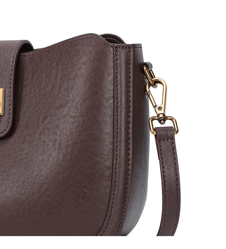 Bolsa de Ombro Couro Natural