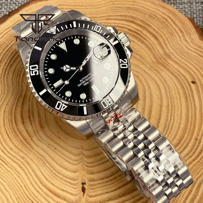 Relógio Wsb Cristal Safira Bisel Rotativo