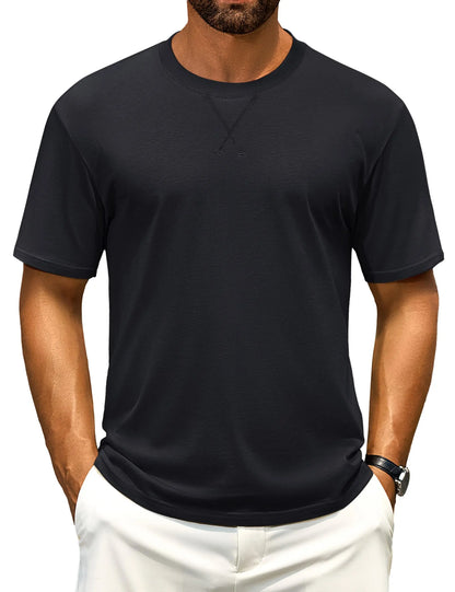 Camiseta Masculina Algodão Ombro Longo
