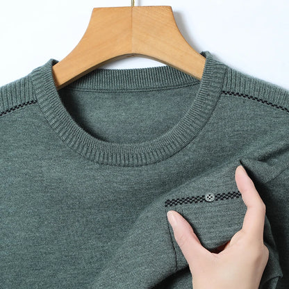 Suéter Masculino anti-Pilling