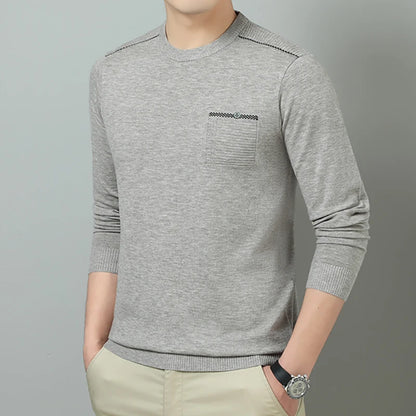 Suéter Masculino anti-Pilling