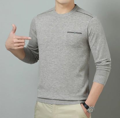 Suéter Masculino anti-Pilling