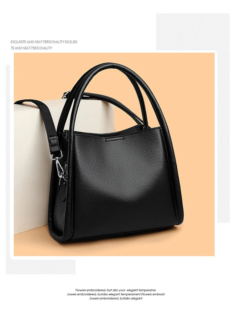 Bolsa Tote de Couro Foxen