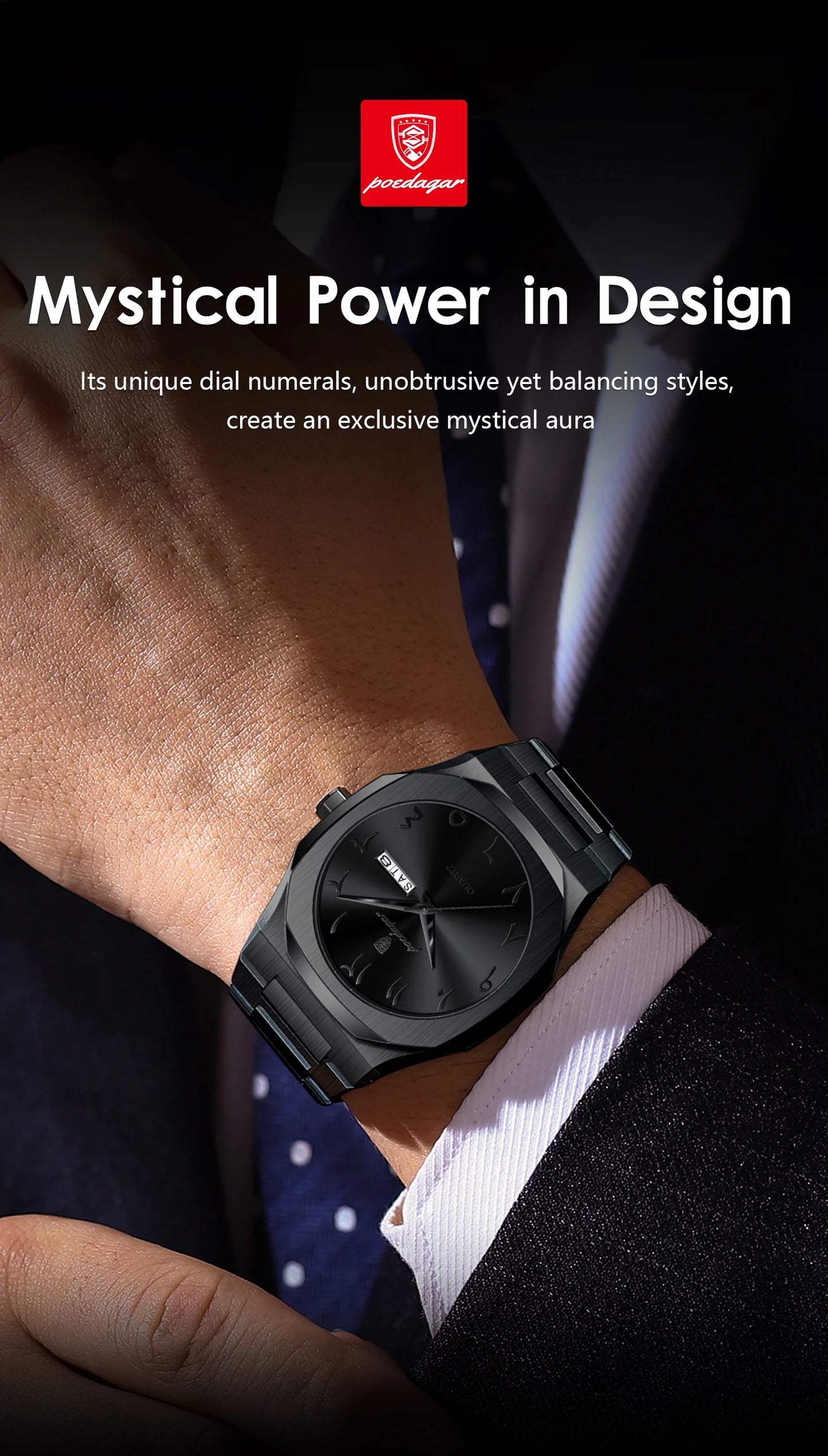 Relógio Masculino Calendário Semanal