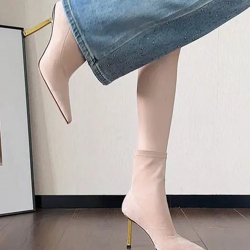 Bota Bico Pontiagudo Estiletto