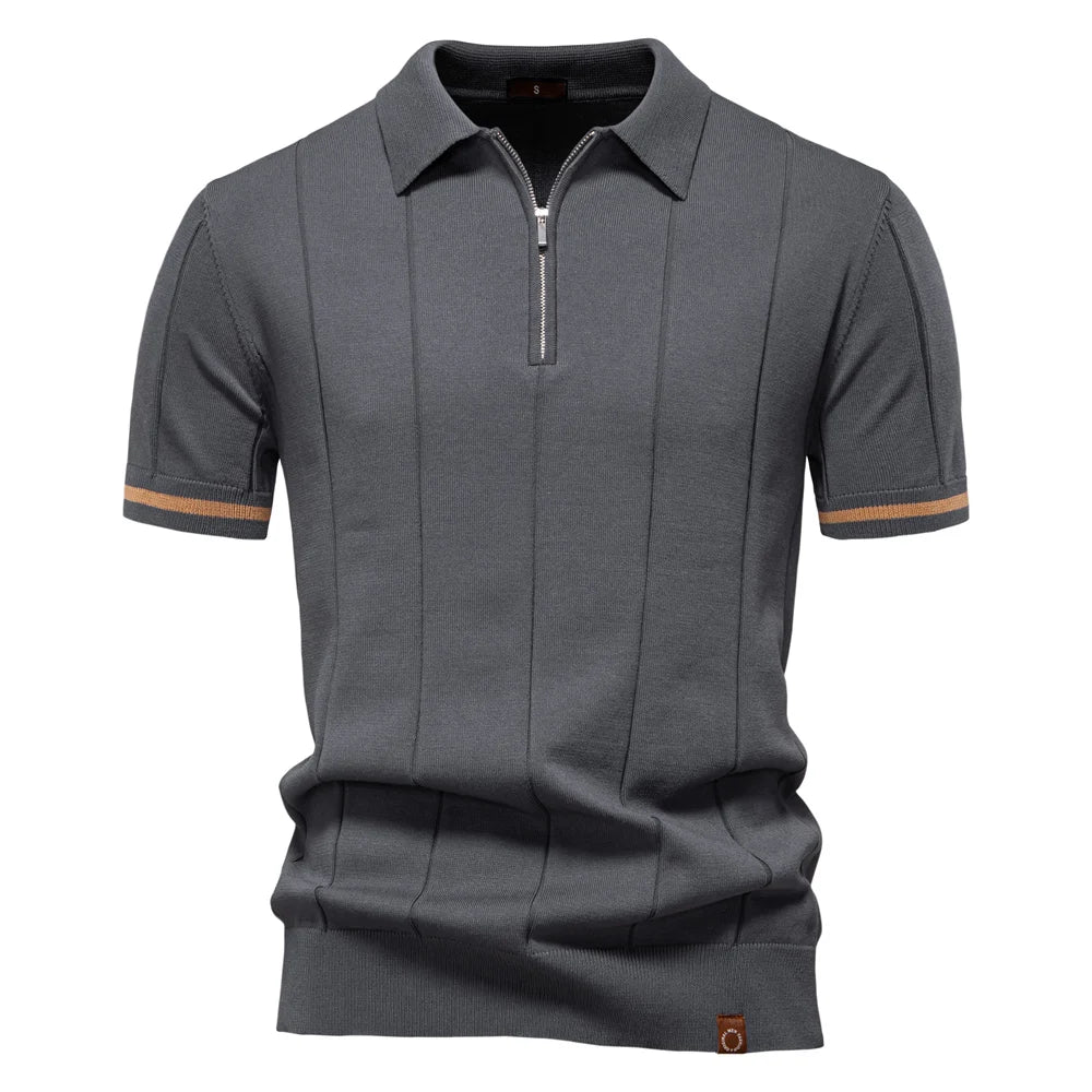 Camisa Polo Esportiva Zíper Man