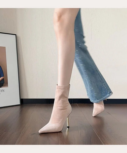 Bota Bico Pontiagudo Estiletto