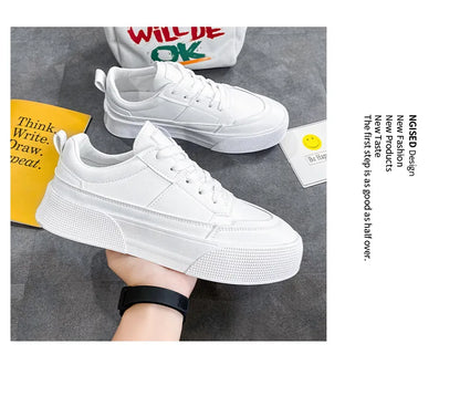 Tênis de Couro  Casual Tendência