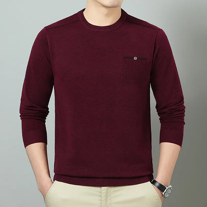 Suéter Masculino anti-Pilling
